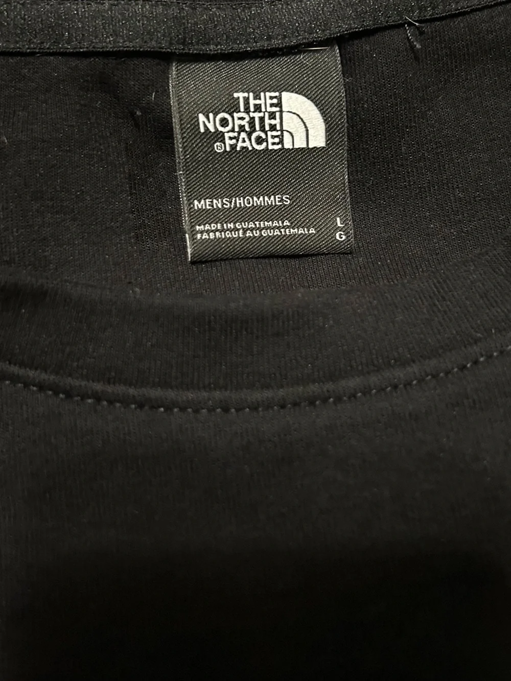 The North Face Black Chest Pocket Pullover